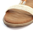 Portofino White Sandal