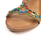 Epsom Khaki Sandal