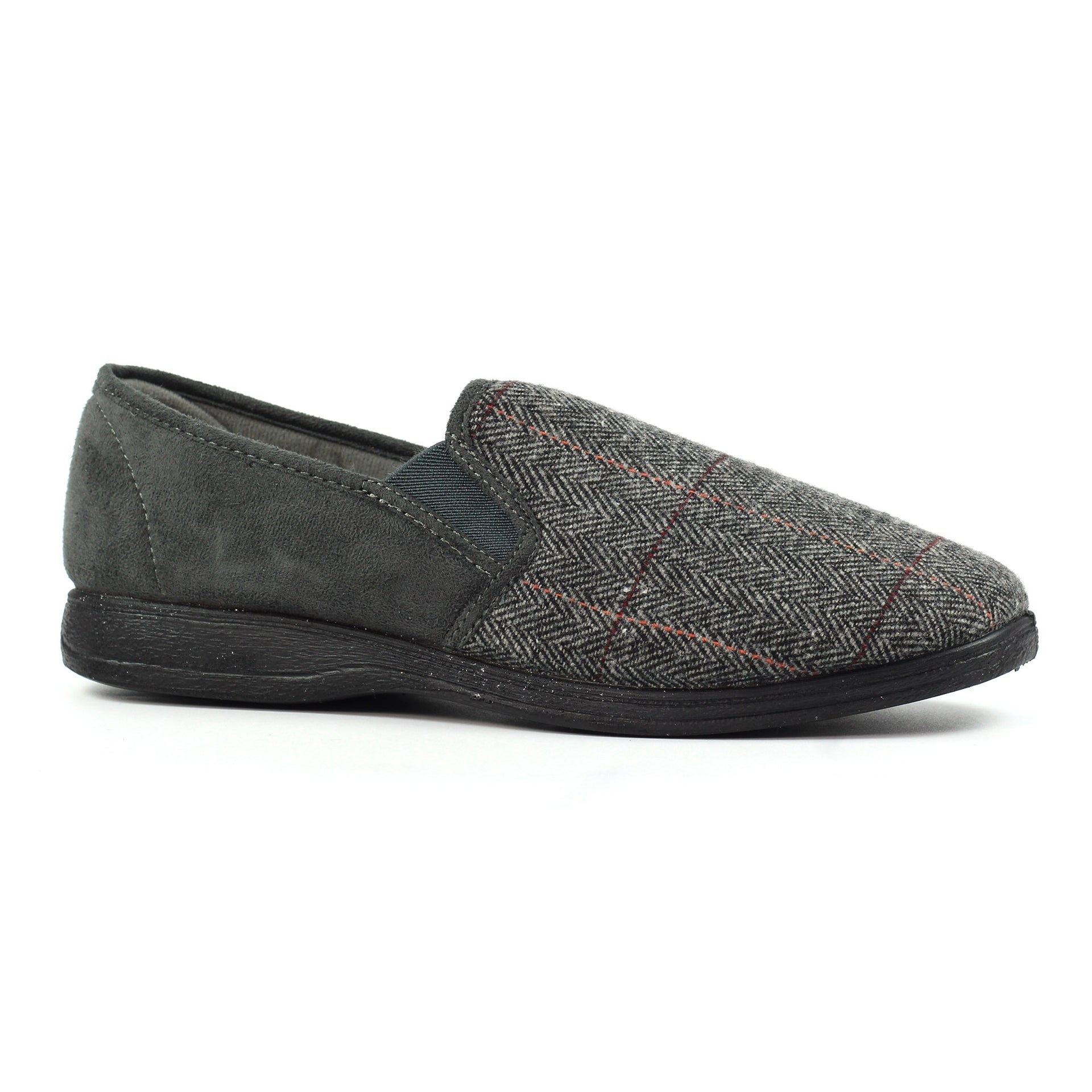 Harrison II Grey Slipper