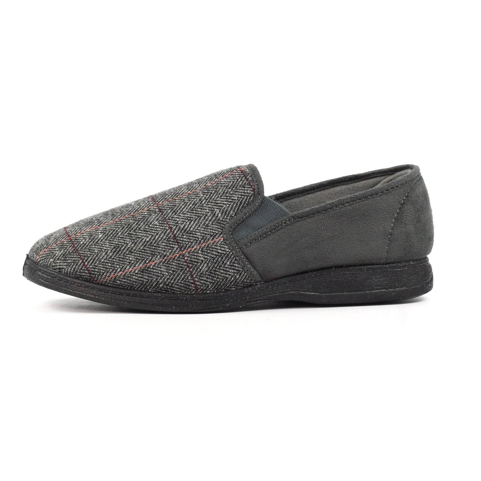 Harrison II Grey Slipper