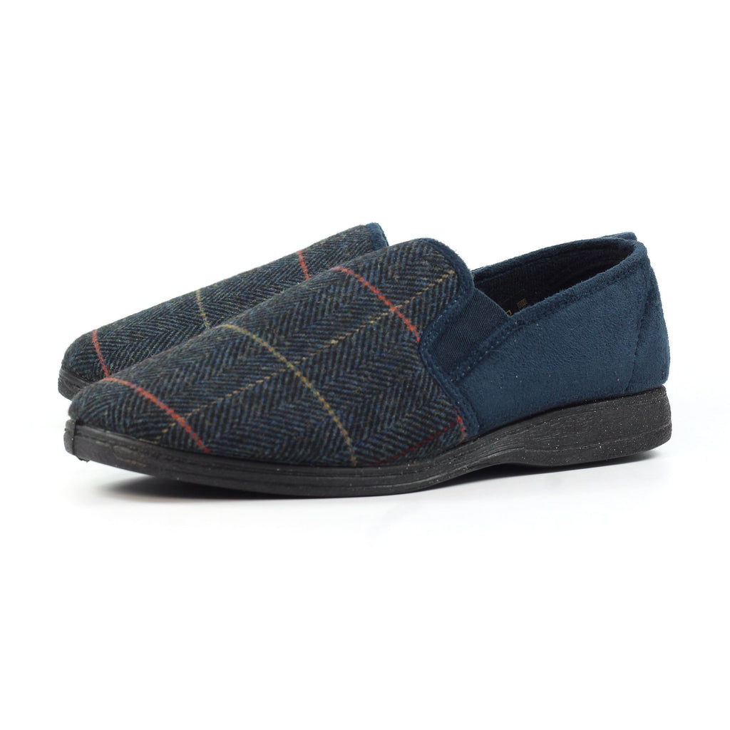 Harrison II Navy Slipper