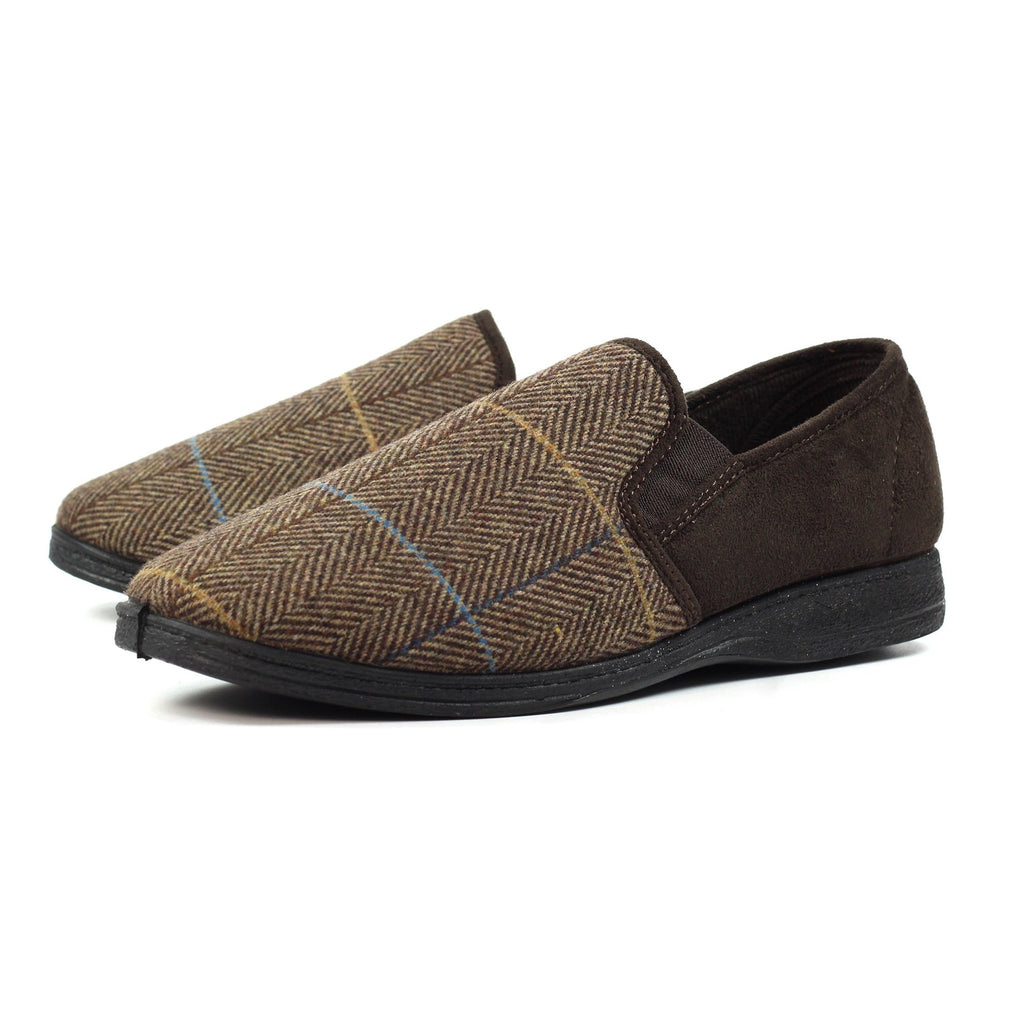 Harrison II Brown Slipper