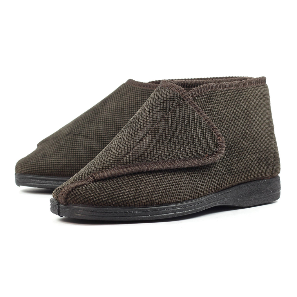 Drake II Brown Bootee Slipper