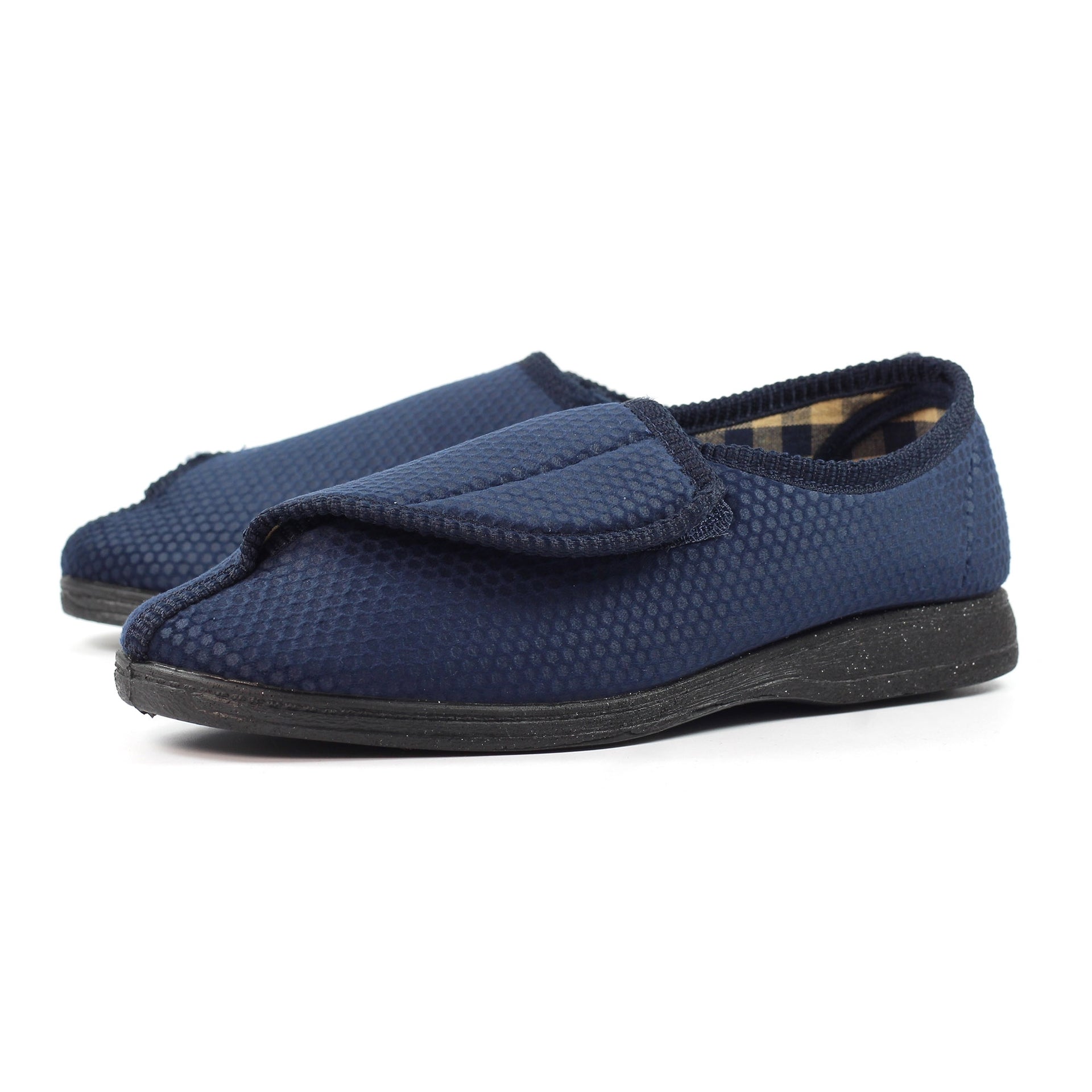 Columbus III Navy One Touch Slipper