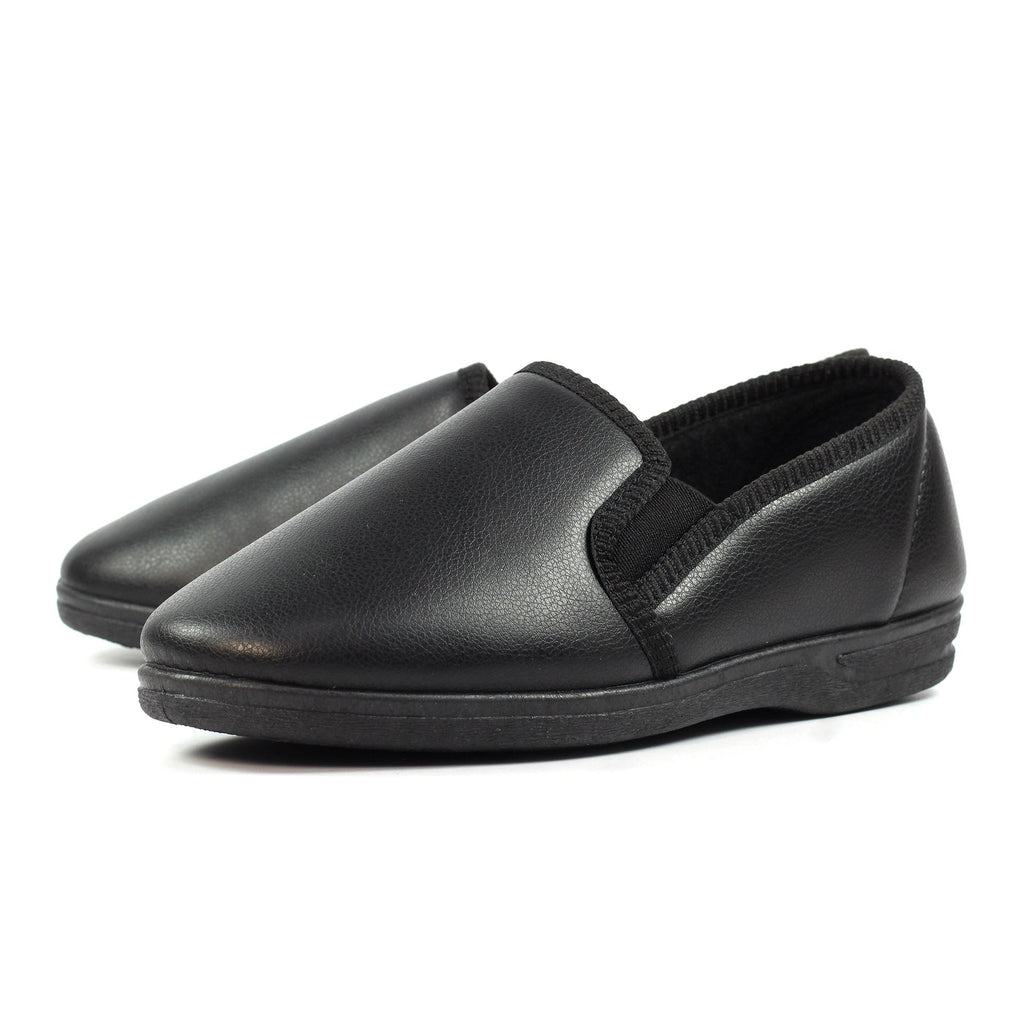 Trent II Black Slipper