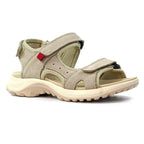 Riviera Beige Leather Sandal