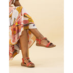 Brava Orange Sandal
