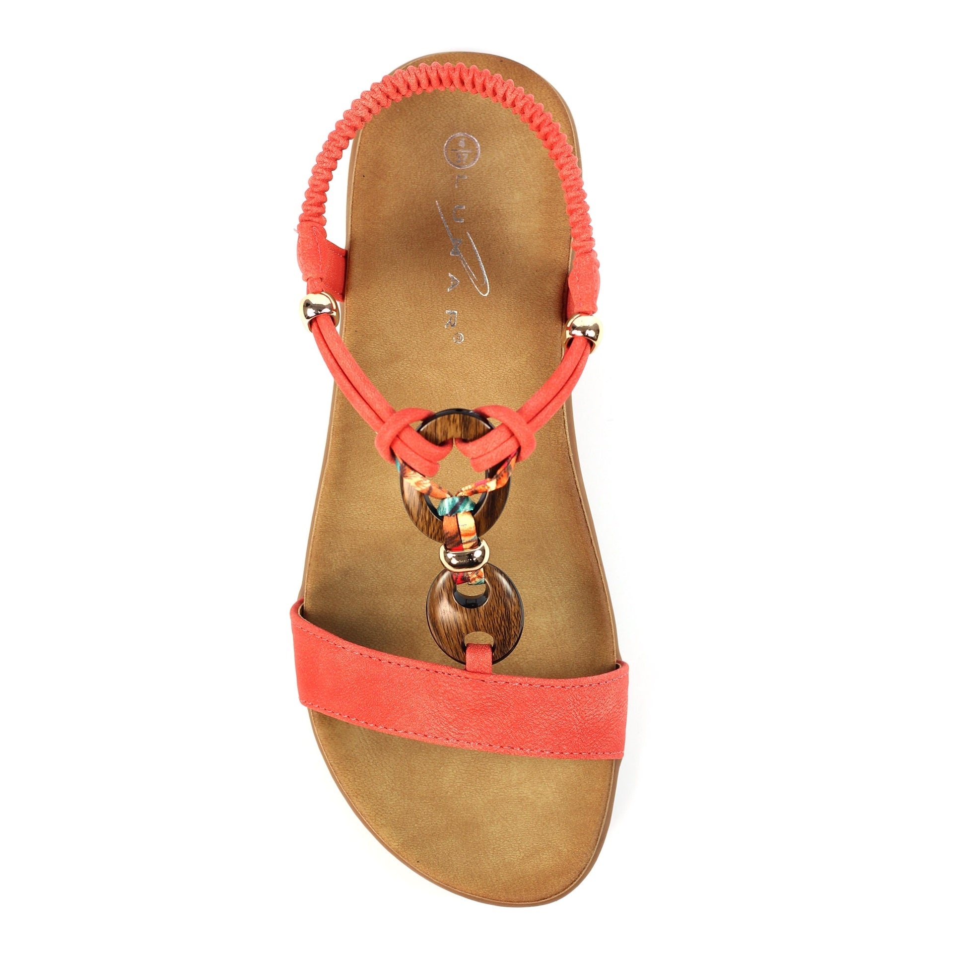 Brava Orange Sandal