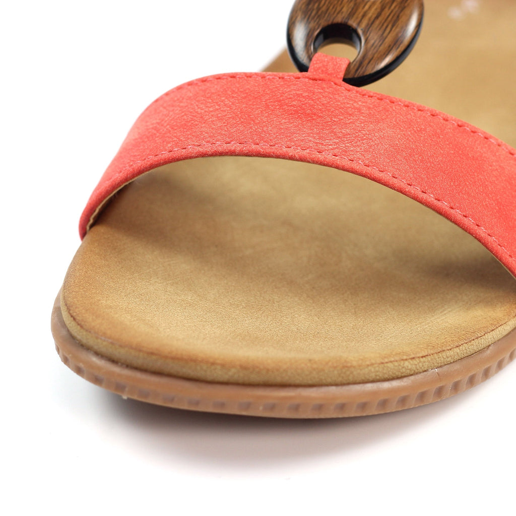Brava Orange Sandal