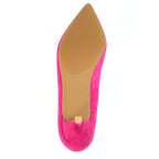 Abby Fuchsia Kitten Heel Court Shoe