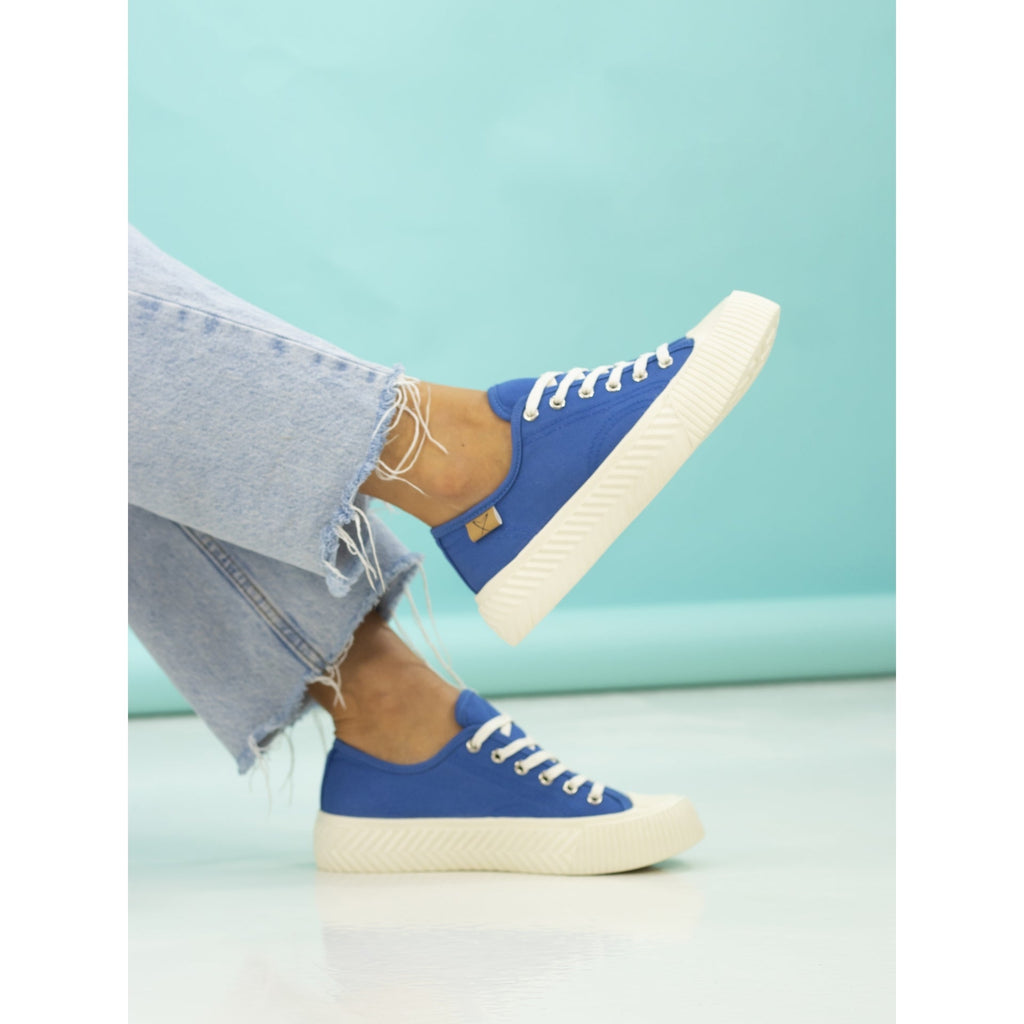 Jayne II Mid-Blue Trainer