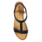 Macie Black/Black Sandal