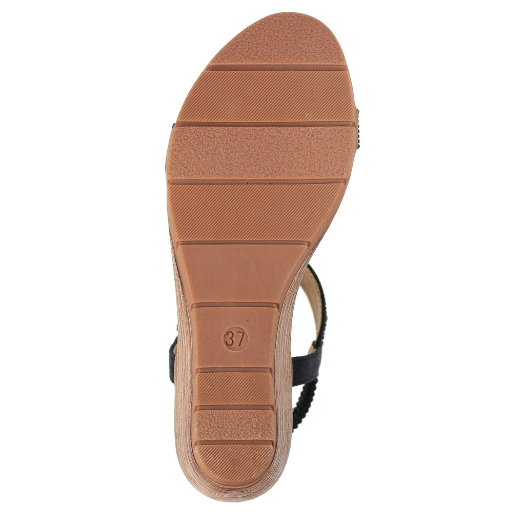 Macie Black/Black Sandal