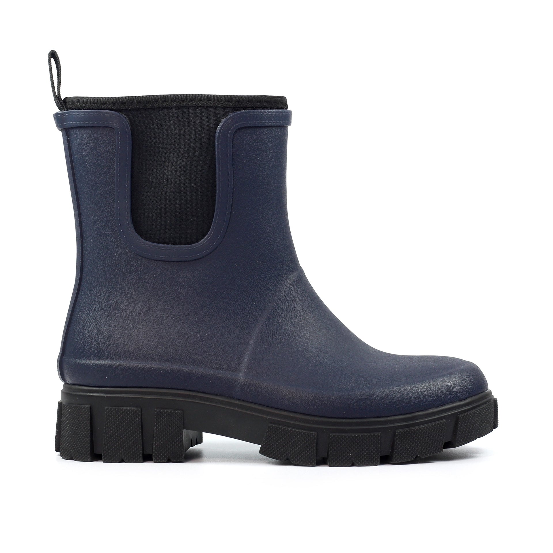 Lake Navy Ankle Wellington