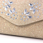 Willow Gold Clutch Bag