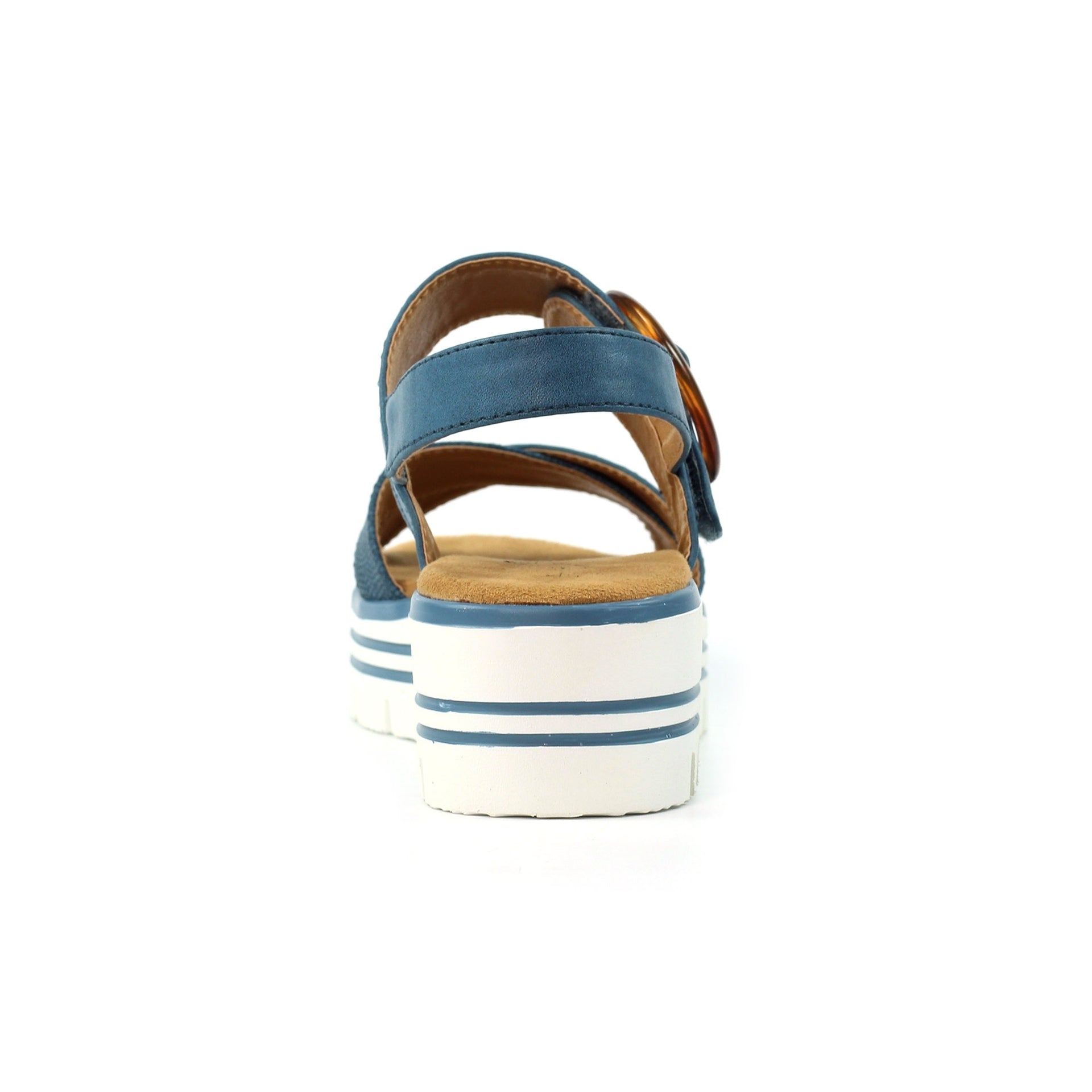 Elise Mid Blue Sandal
