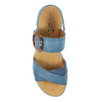 Elise Mid Blue Sandal