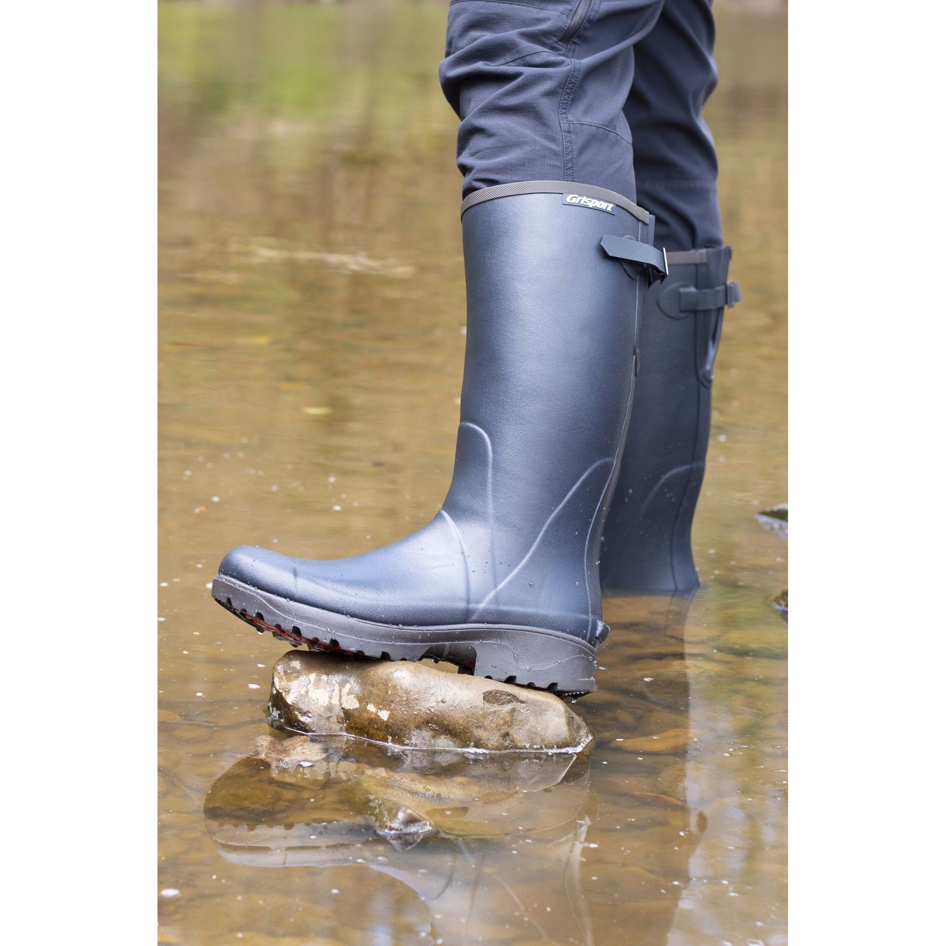 Stream II Blue Neoprene Lined Wellington