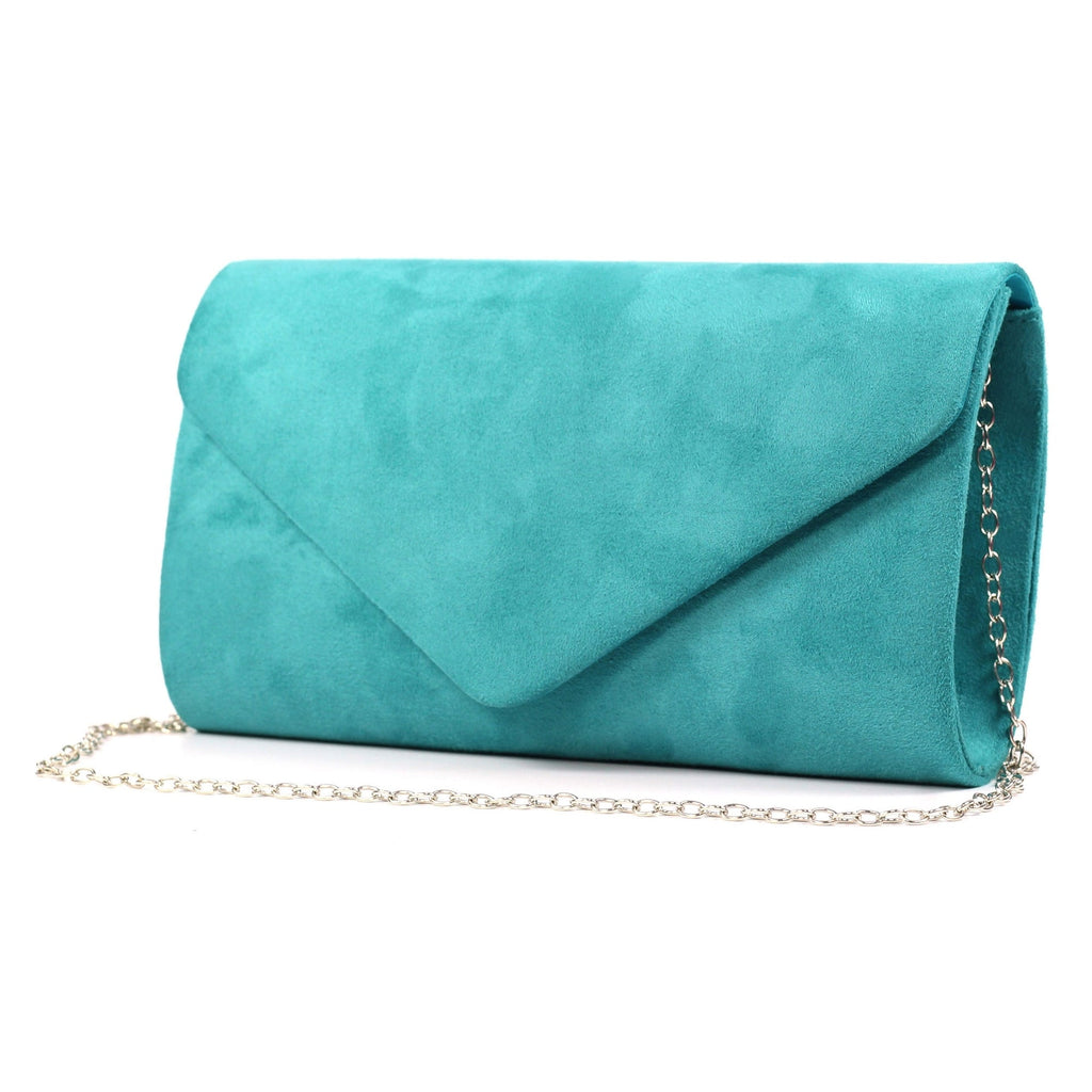 Abby / Amy Green Clutch Bag