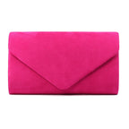 Abby / Amy Fuchsia Clutch Bag