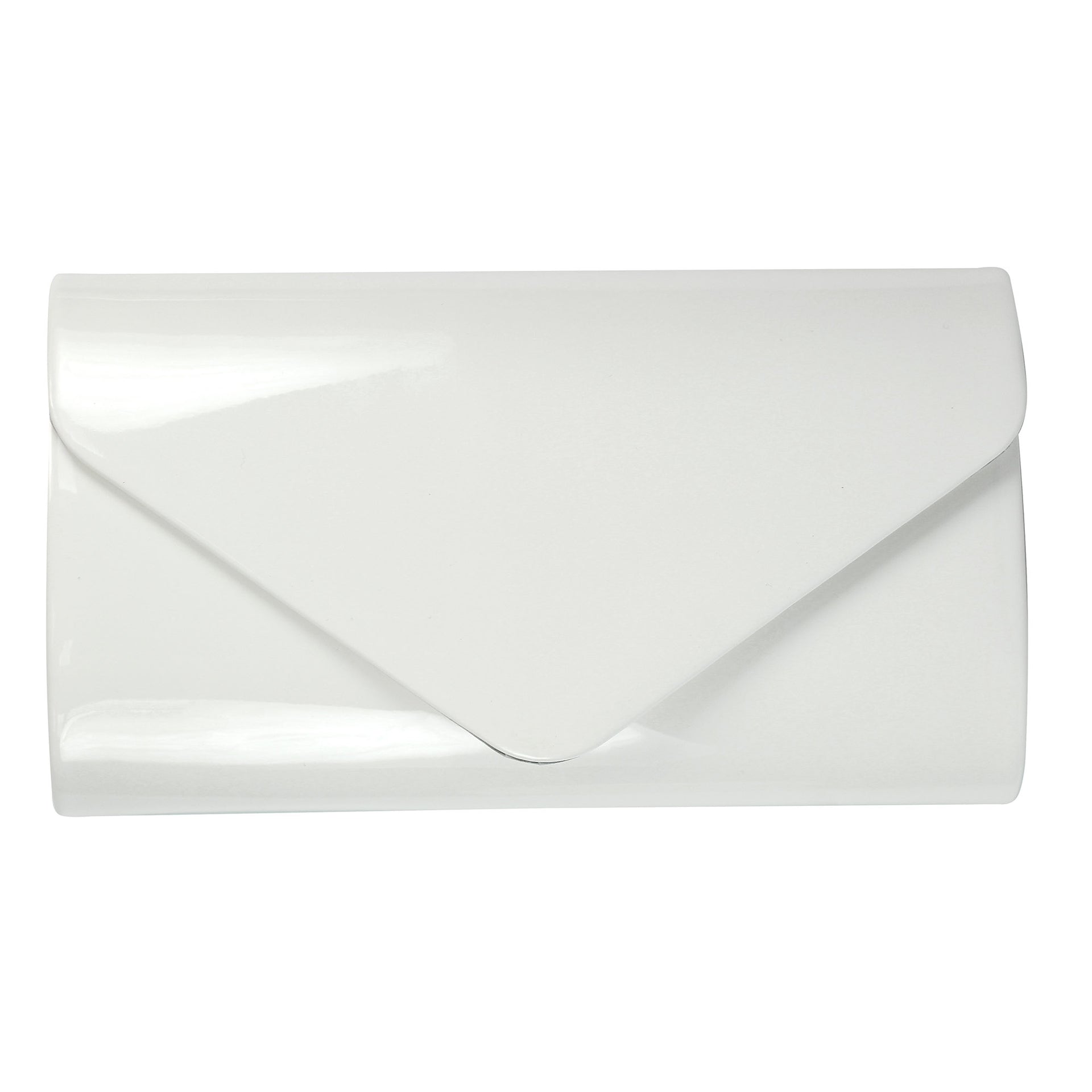 Blaze White Patent Handbag