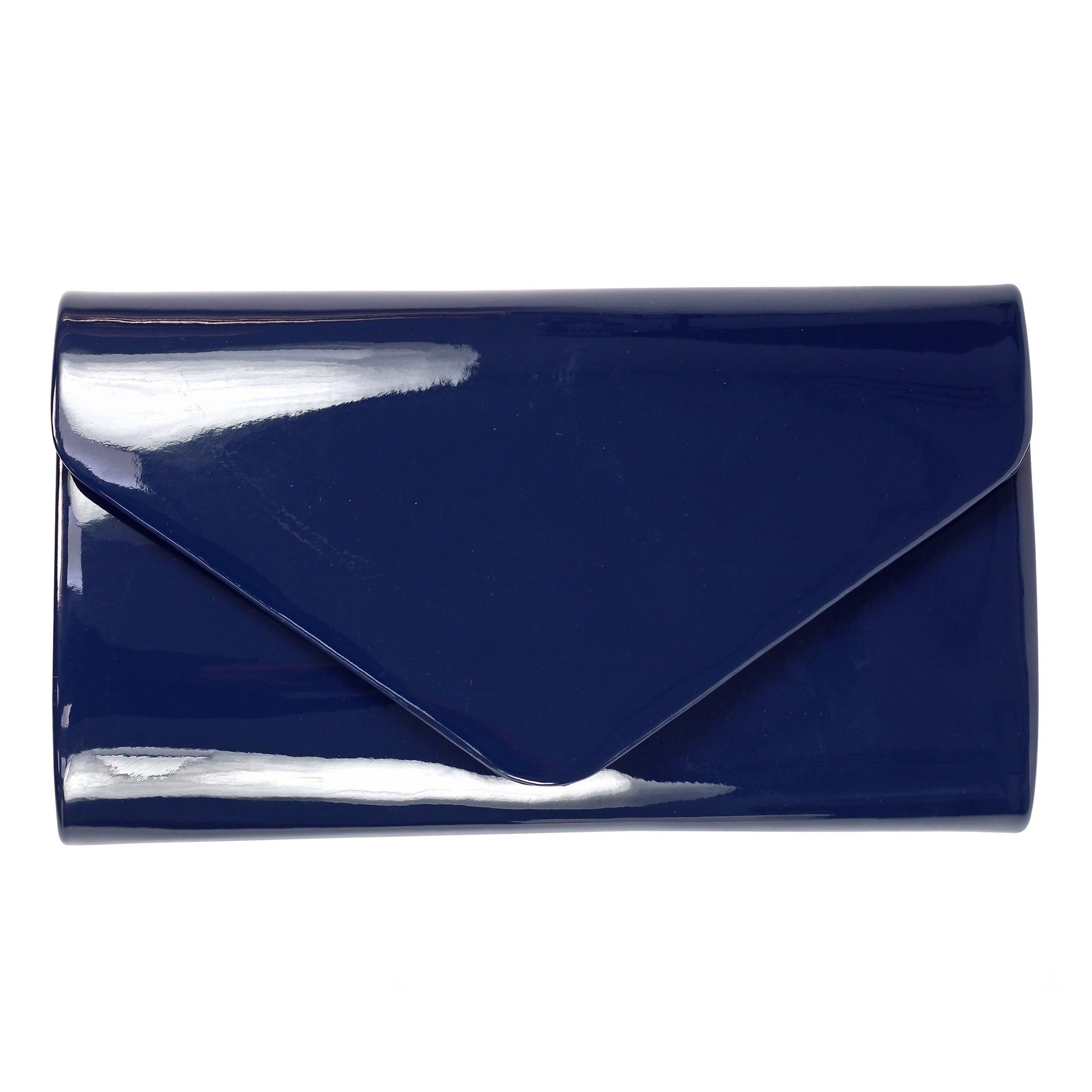 Blaze Navy Patent Handbag