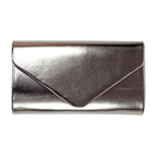 Blaze Pewter Patent Handbag