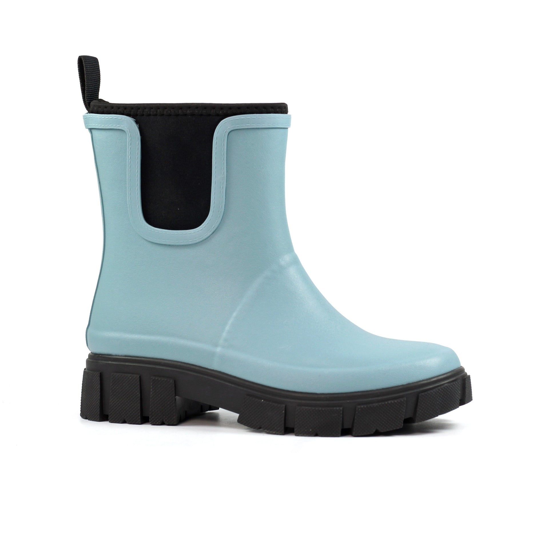 Lake Pale Blue Ankle Wellington