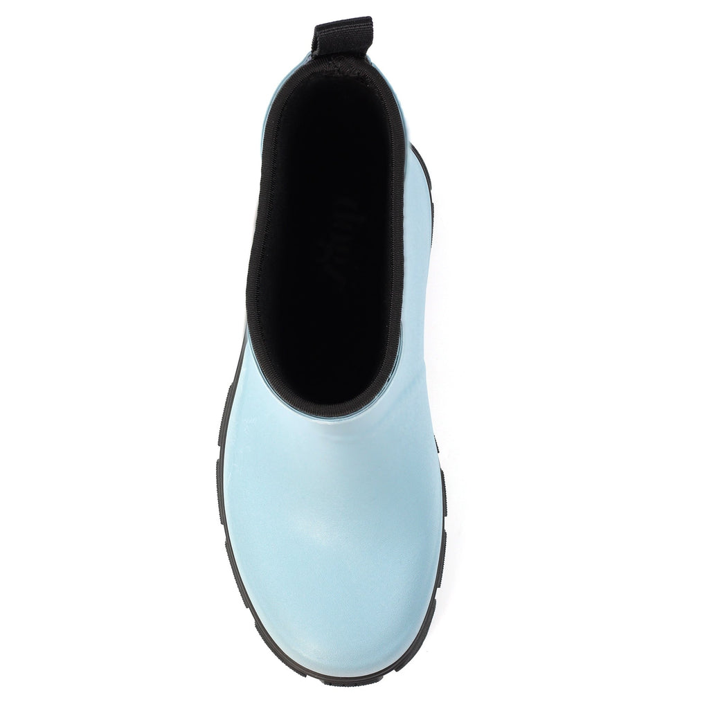 Lake Pale Blue Ankle Wellington