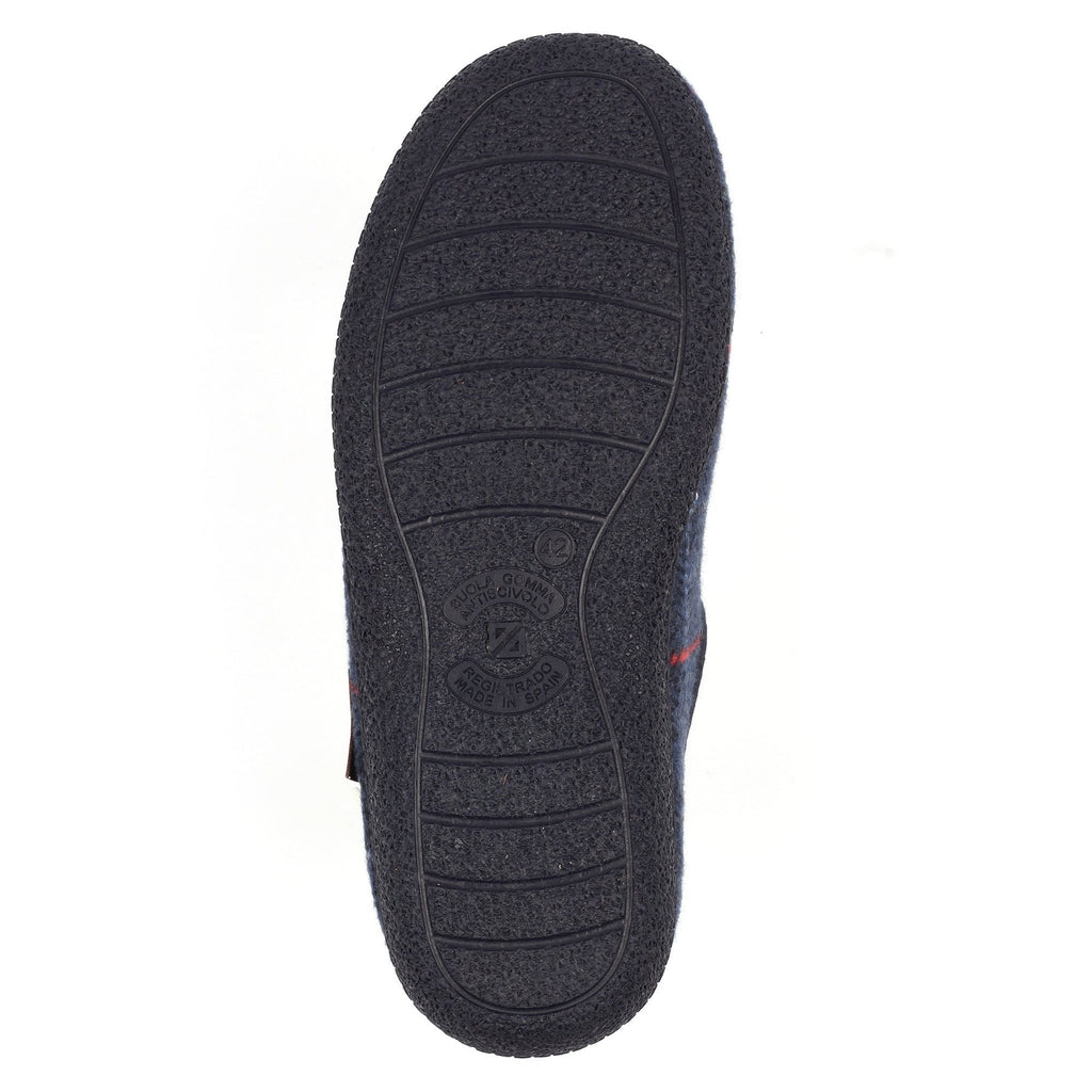 Farrell Navy Mule Slipper