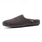 Farrell Grey Mule Slipper