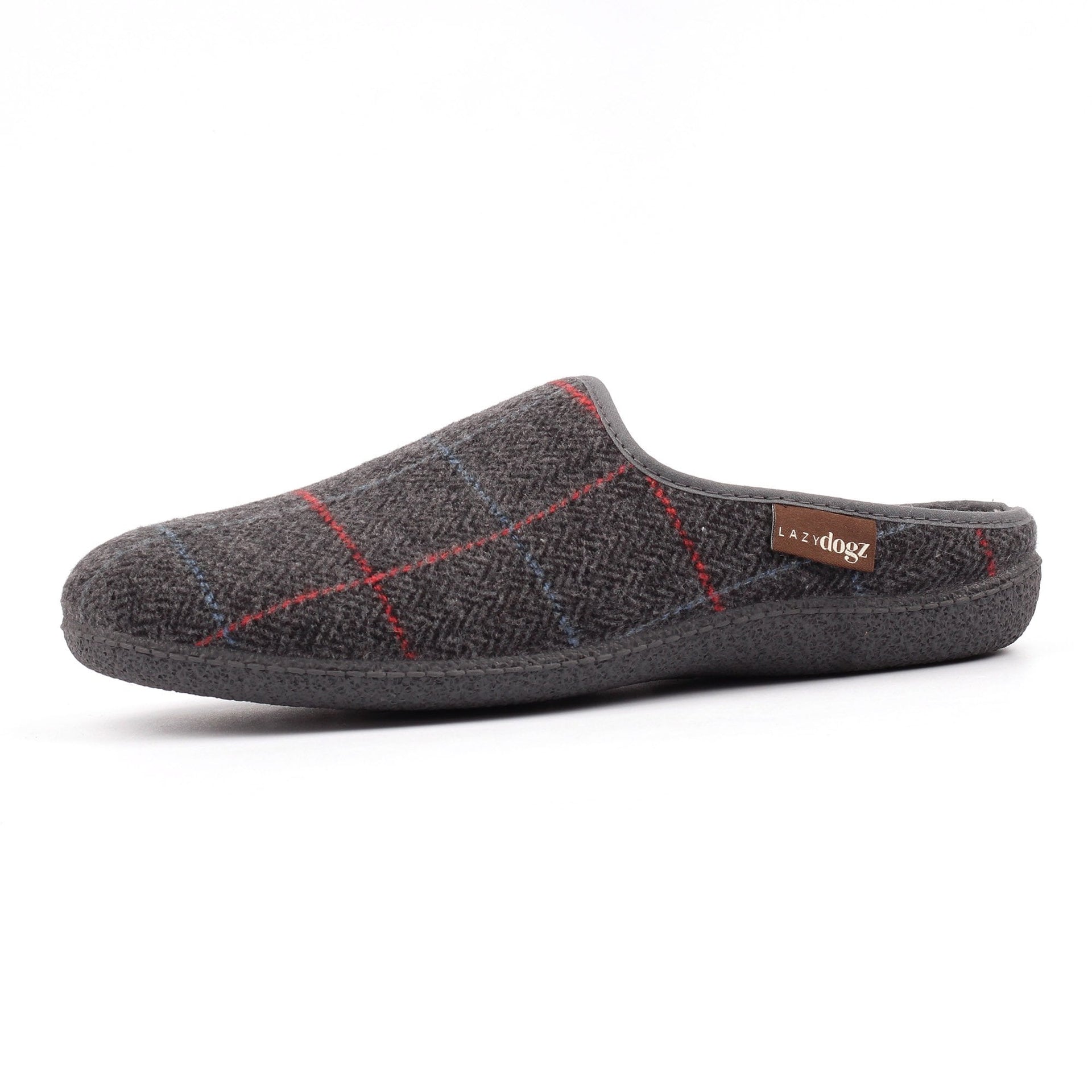 Farrell Grey Mule Slipper