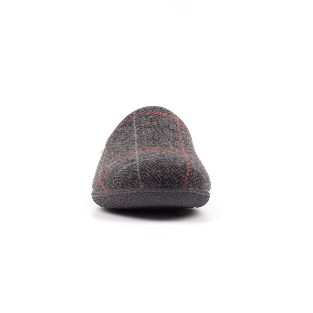 Farrell Grey Mule Slipper