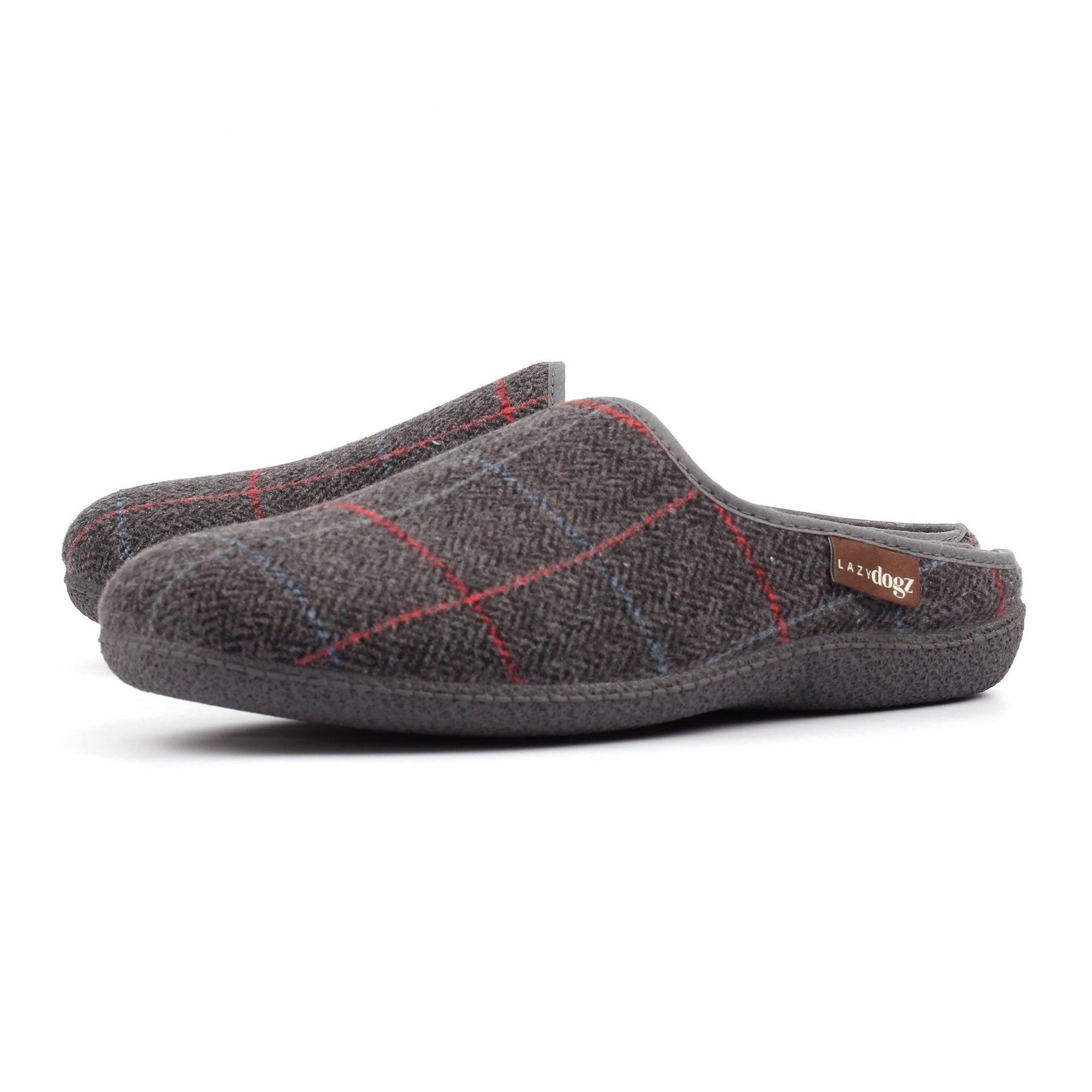 Farrell Grey Mule Slipper