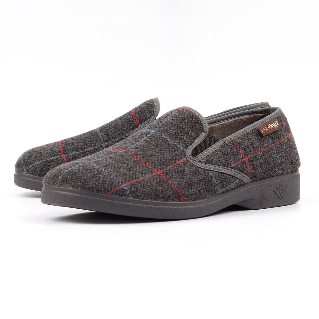 Hughes Grey Slipper