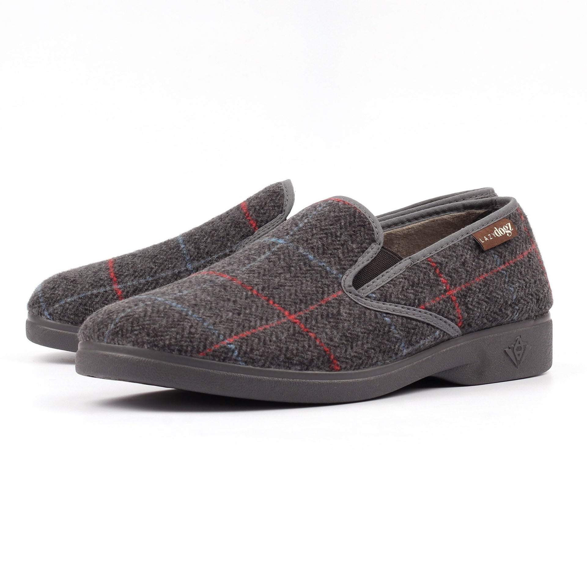 Hughes Grey Slipper
