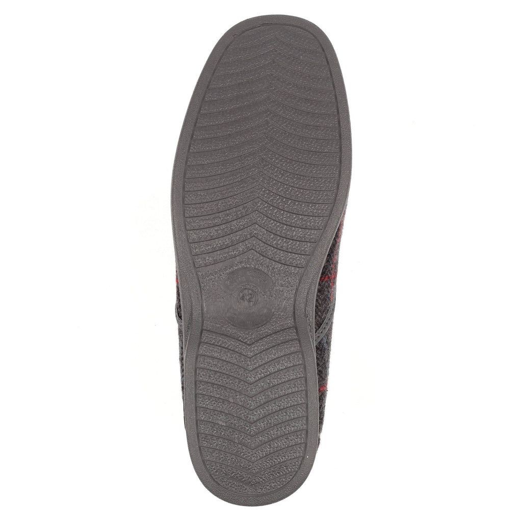 Hughes Grey Slipper