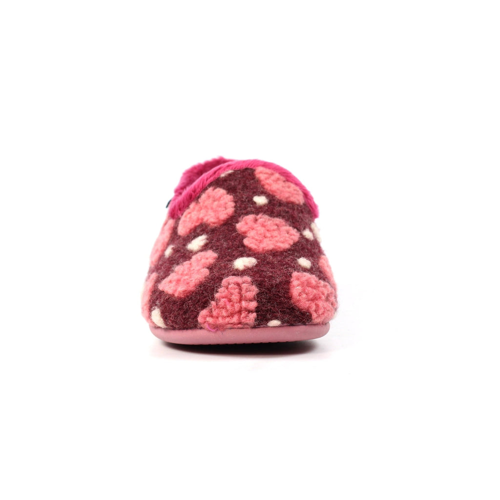 Minnie Burgundy Slipper