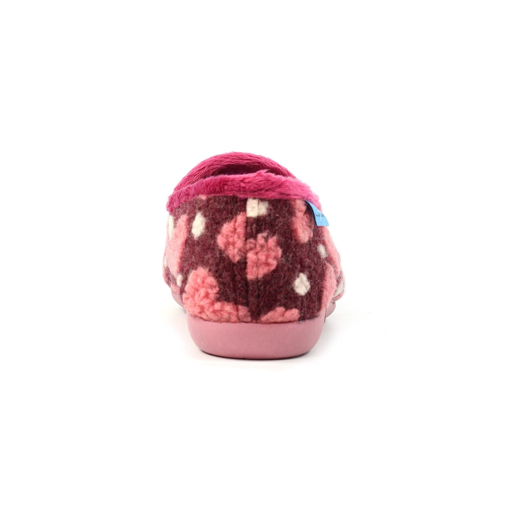 Minnie Burgundy Slipper