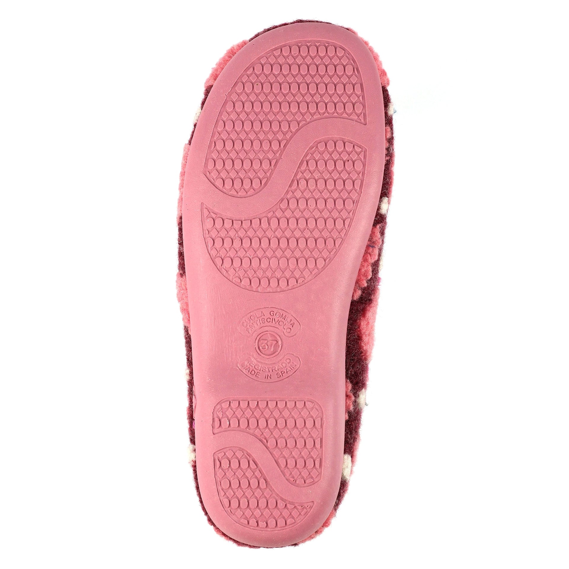 Minnie Burgundy Slipper