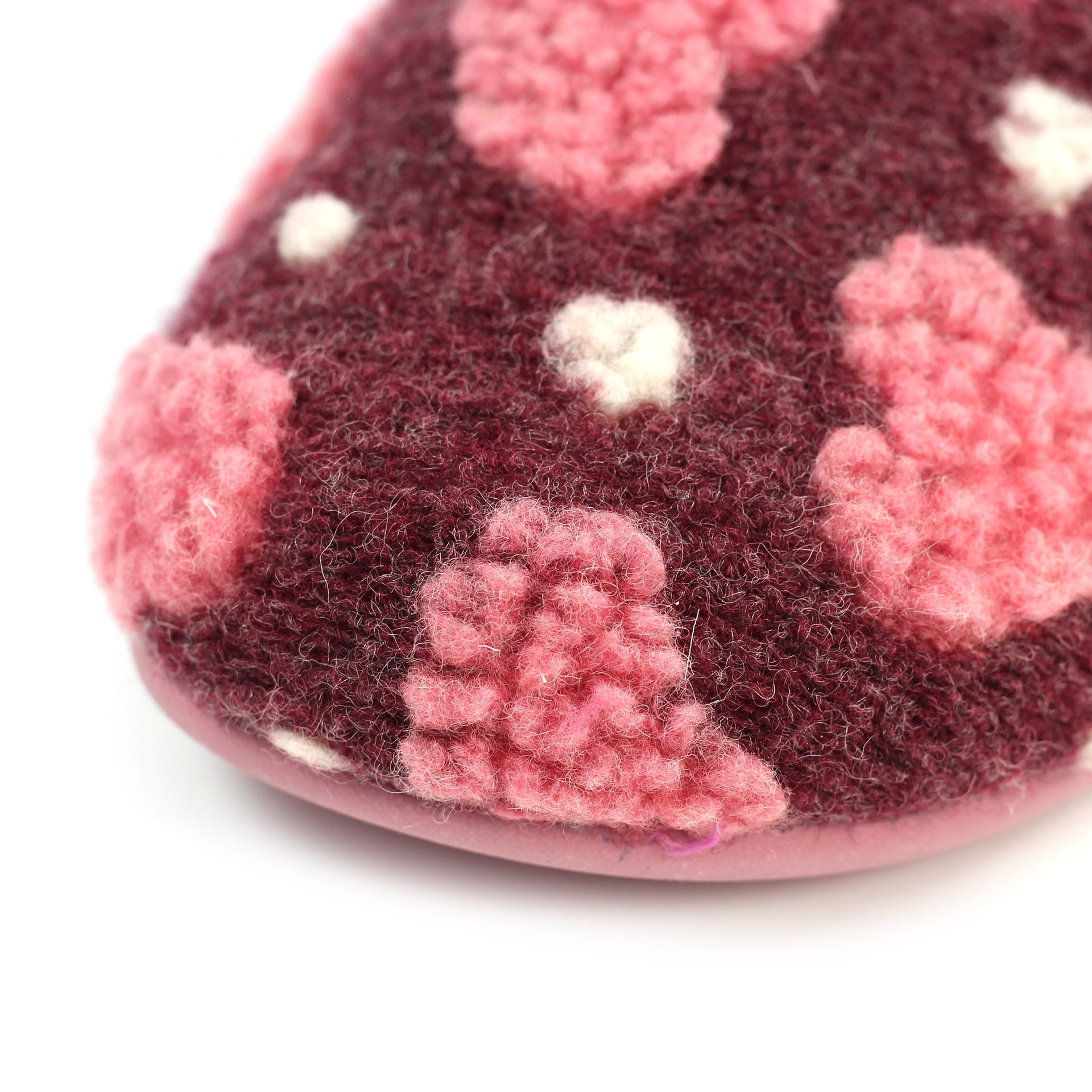 Minnie Burgundy Slipper