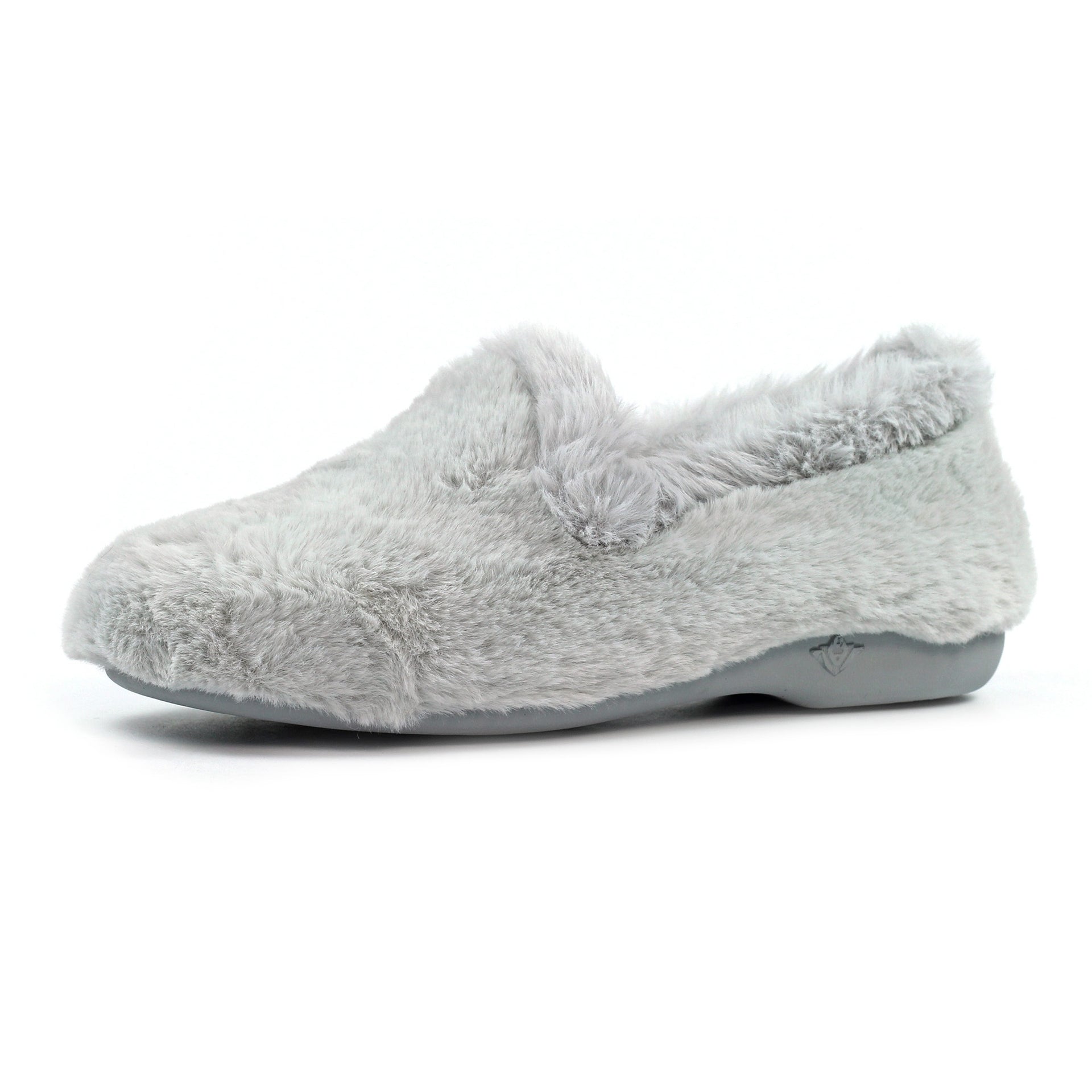 Bella Grey Slipper