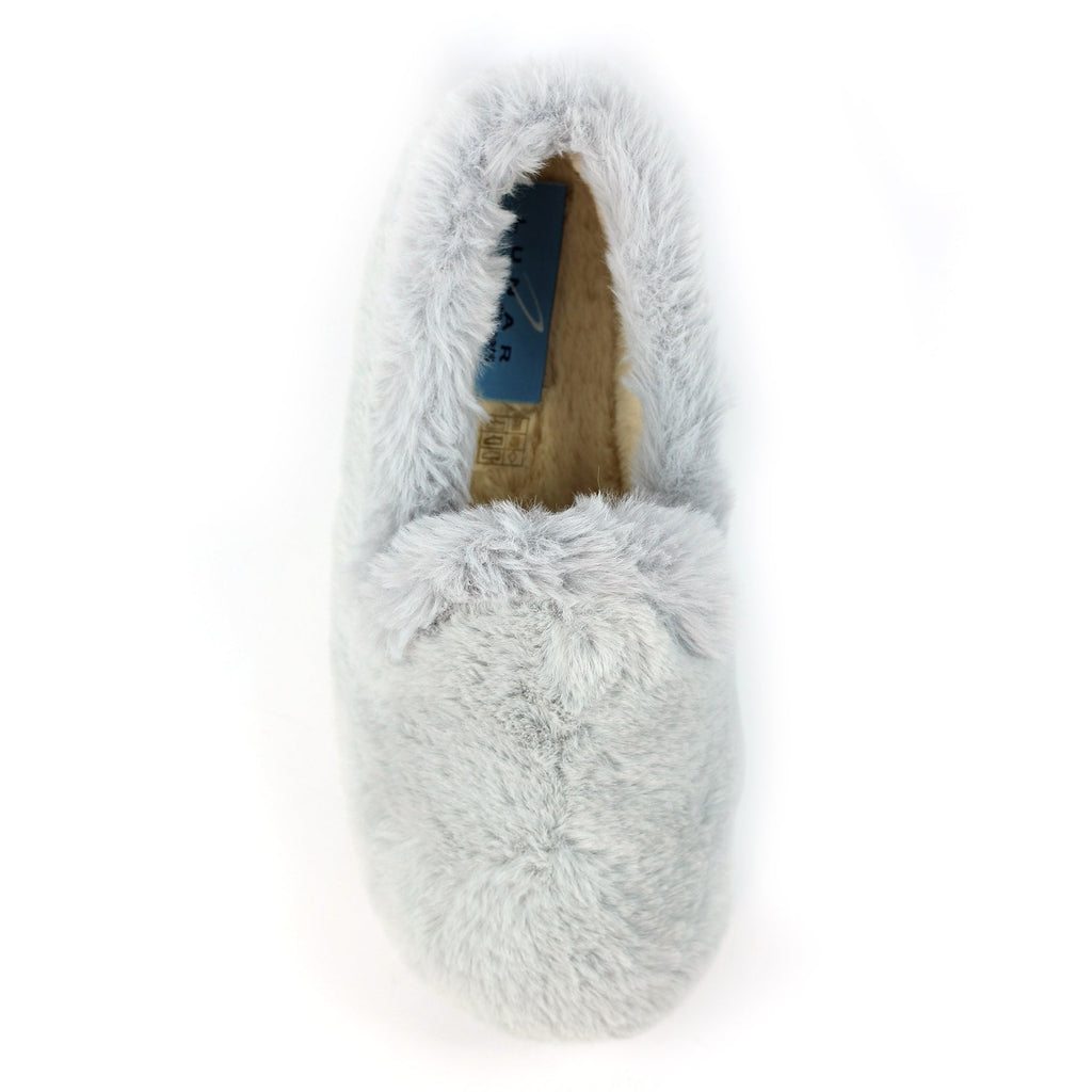 Bella Grey Slipper