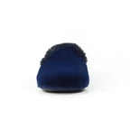 Bella Navy Slipper