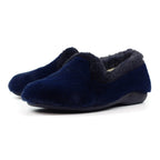 Bella Navy Slipper