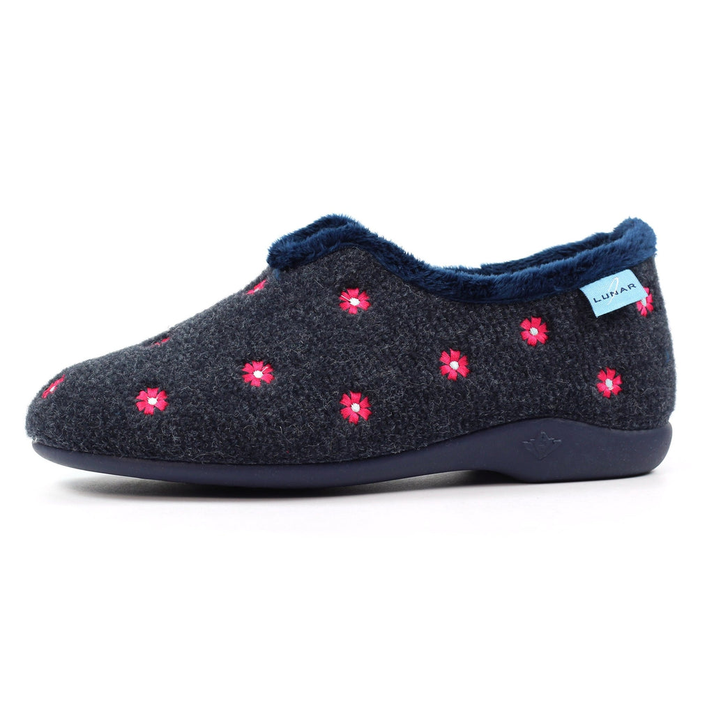Havana Navy Slipper
