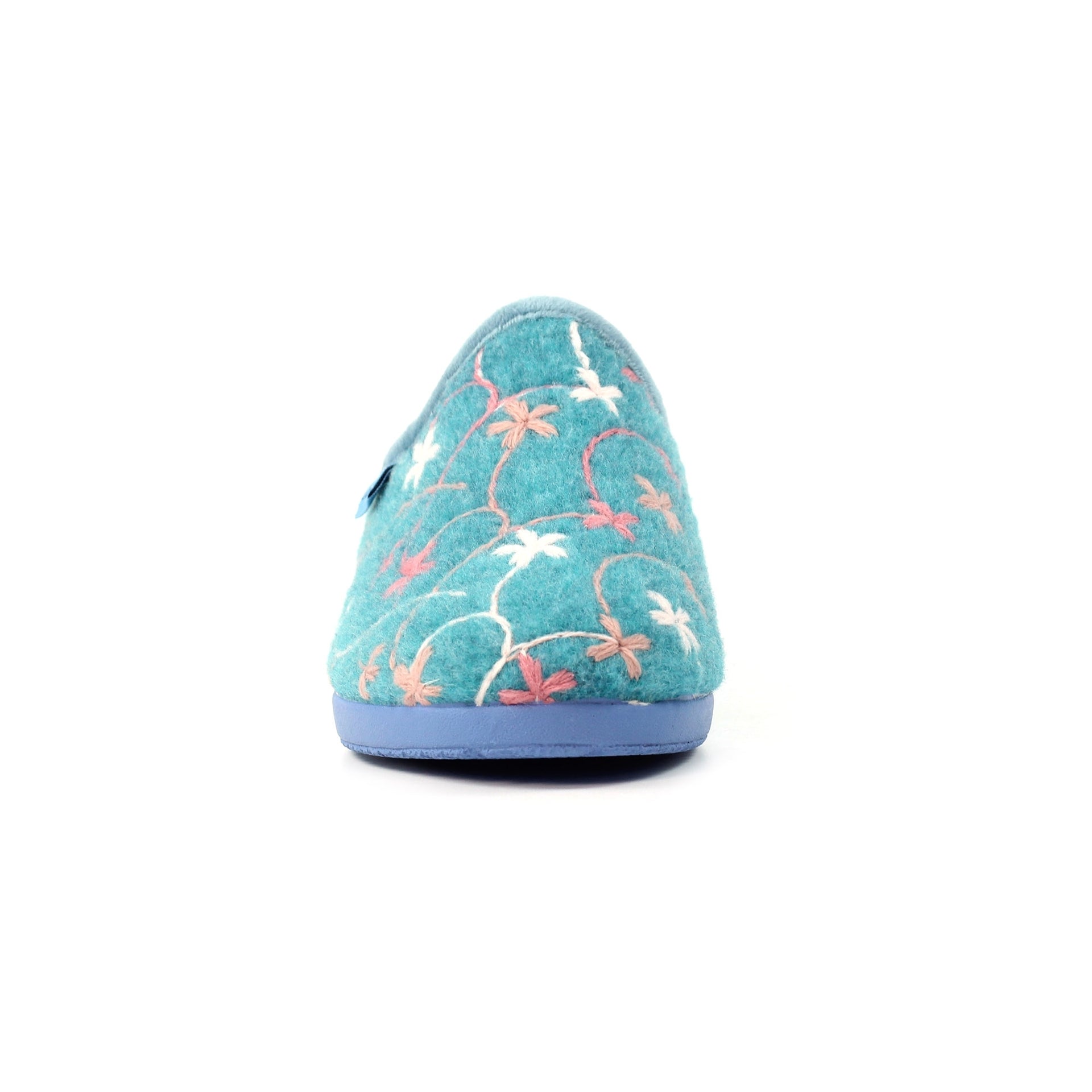 Harlow Teal Slipper