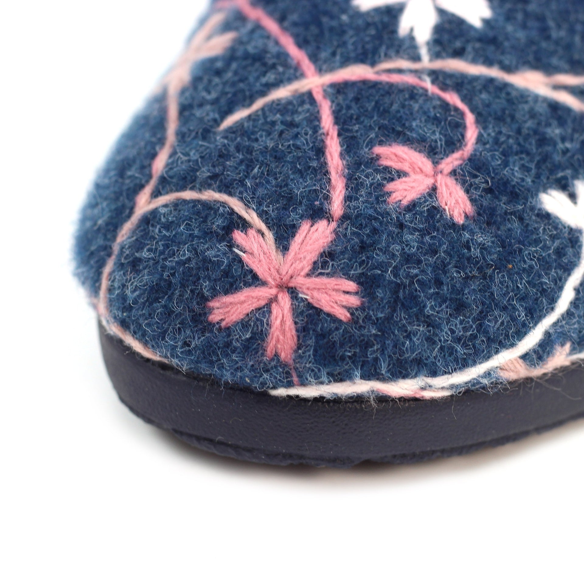 Harlow Blue Slipper