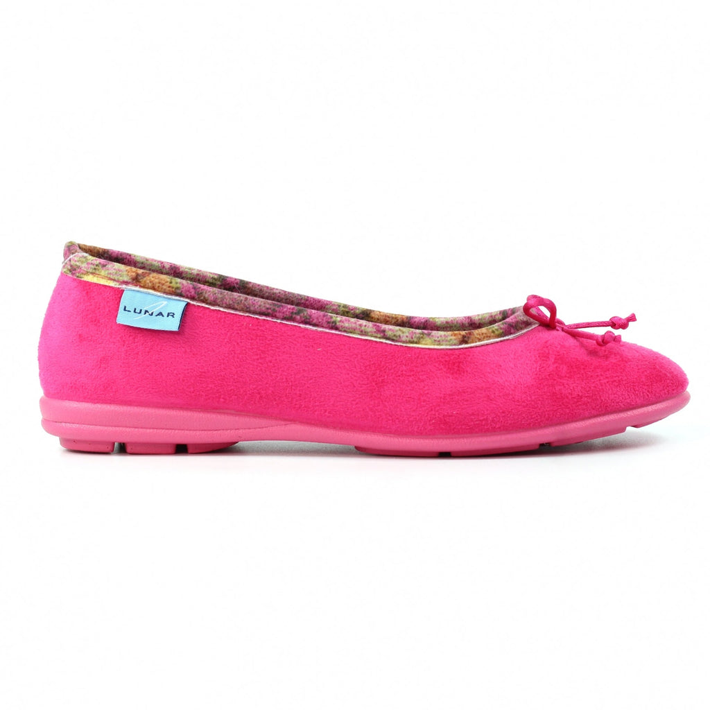 Bow Pink Pump Slipper
