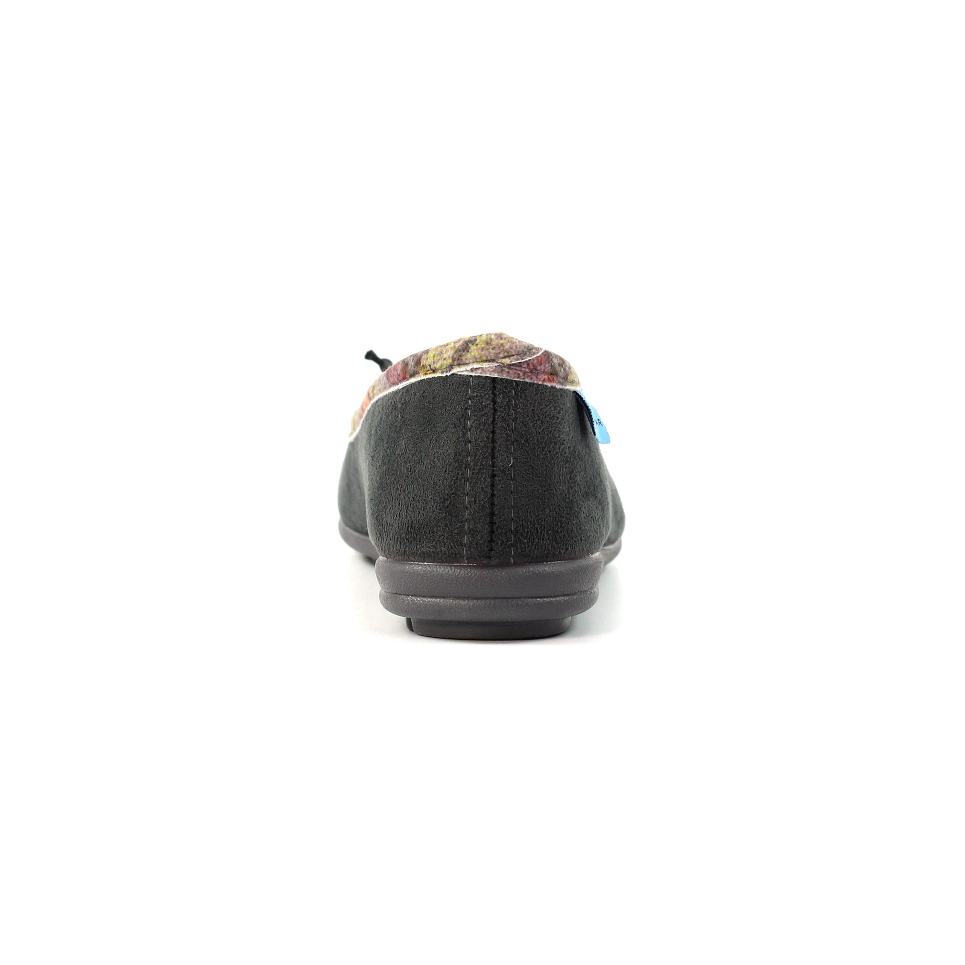 Bow Grey Pump Slipper